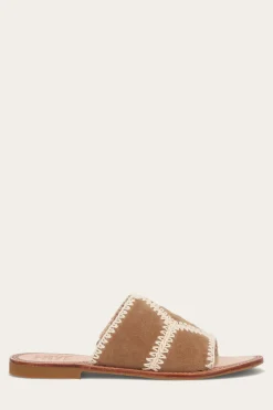 Sandals^Frye Ava Crochet Slide