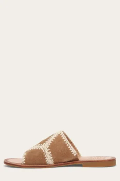 Sandals^Frye Ava Crochet Slide