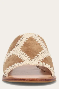 Sandals^Frye Ava Crochet Slide