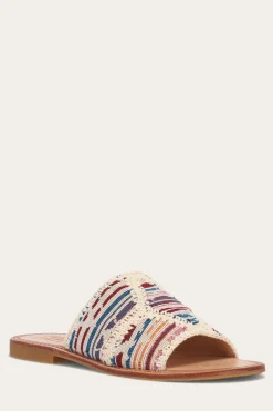 Sandals^Frye Ava Crochet Slide