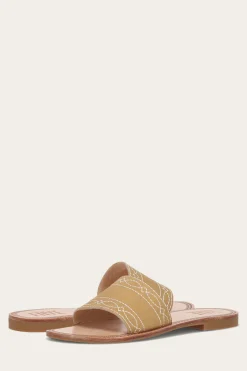Sandals^Frye Ava Woodstock Slide
