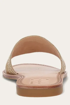 Sandals^Frye Ava Woodstock Slide