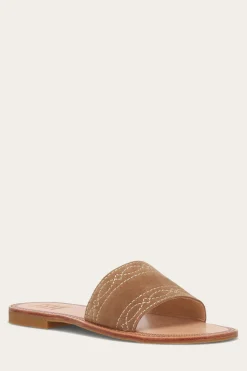 Sandals^Frye Ava Woodstock Slide