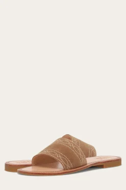 Sandals^Frye Ava Woodstock Slide