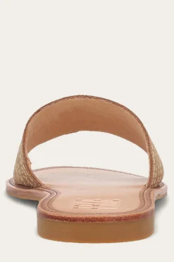 Sandals^Frye Ava Woodstock Slide