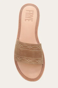 Sandals^Frye Ava Woodstock Slide