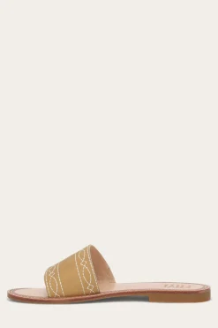 Sandals^Frye Ava Woodstock Slide
