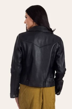 Leather Jackets^Frye Biker Jacket Black