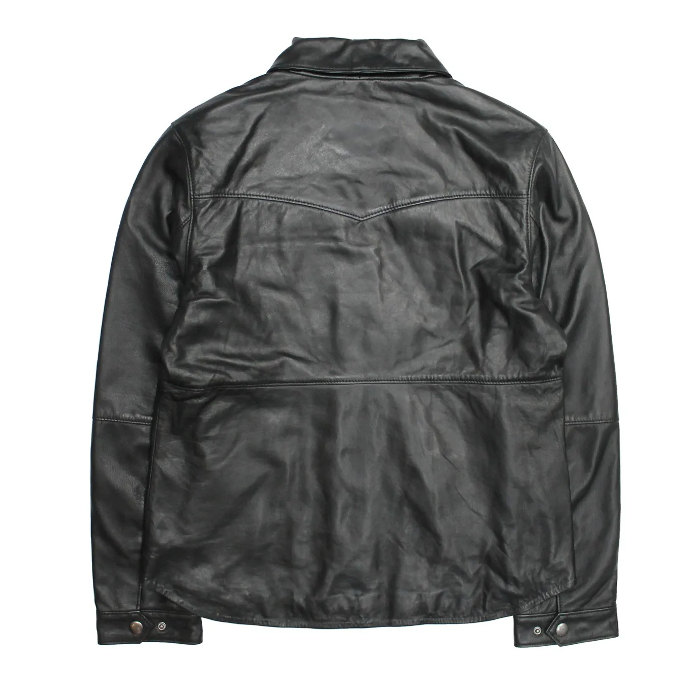 Leather Jackets^Frye Leather Shirt Black
