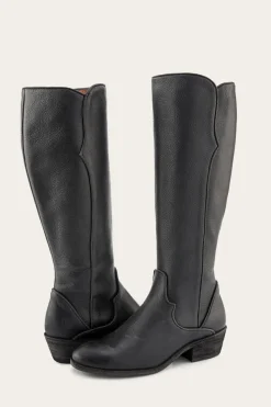 Boots^Frye Carson Piping Tall Wide Calf