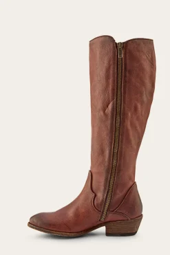 Boots^Frye Carson Piping Tall Wide Calf