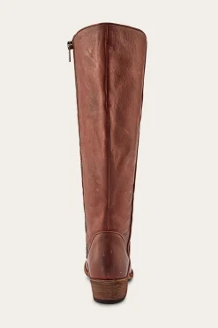 Boots^Frye Carson Piping Tall Wide Calf