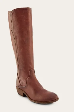 Boots^Frye Carson Piping Tall Wide Calf