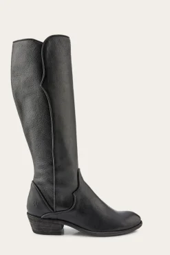 Boots^Frye Carson Piping Tall Wide Calf