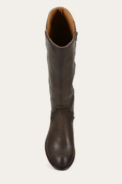 Boots^Frye Carson Piping Tall Wide Calf