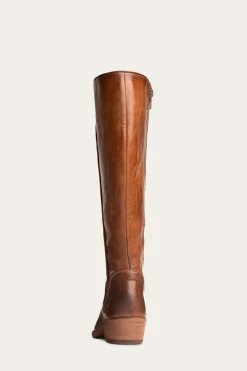 Boots^Frye Carson Piping Tall Wide Calf
