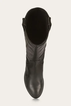 Boots^Frye Carson Pull On Wide Calf Black
