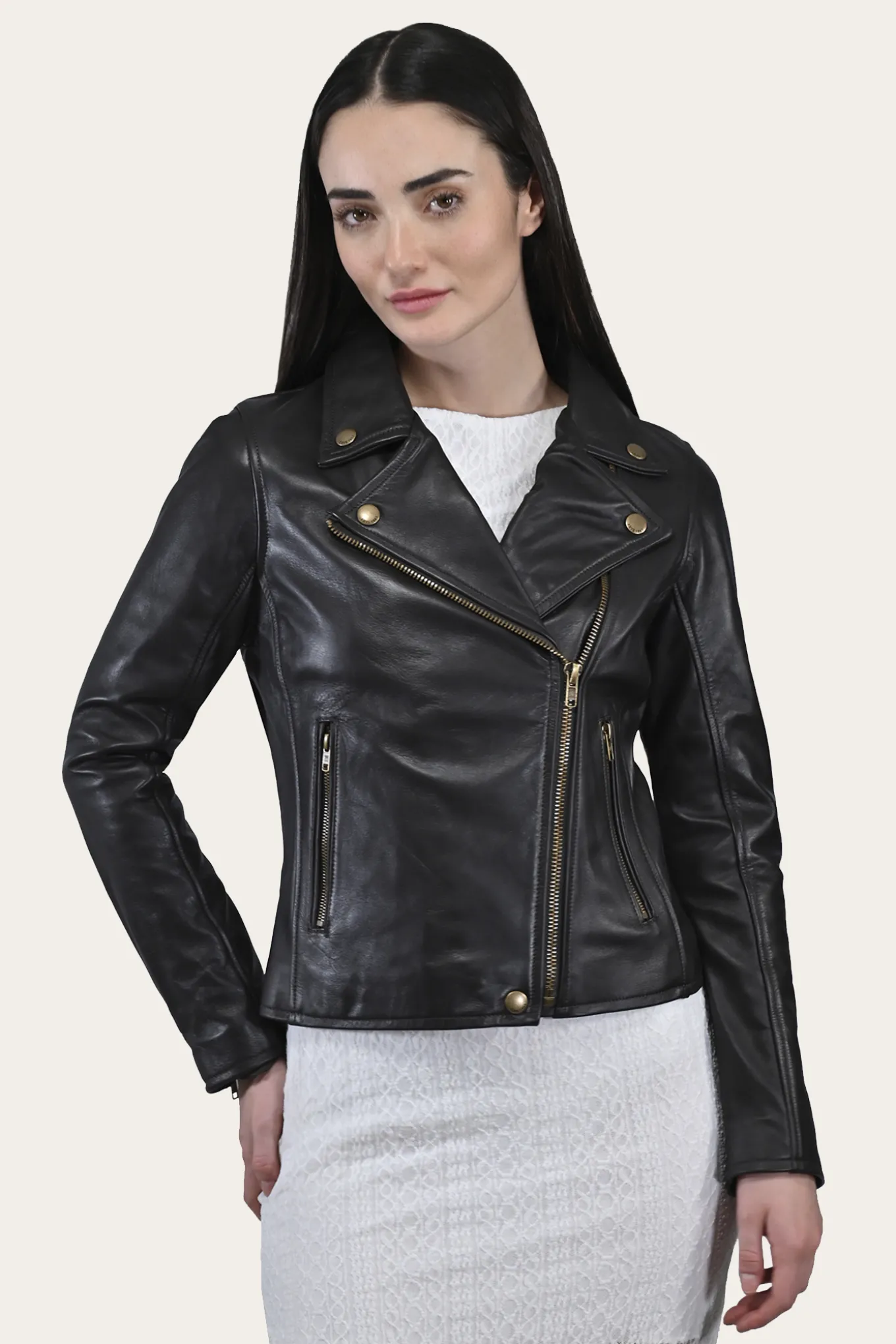 Leather Jackets^Frye Classic Biker Leather Jacket