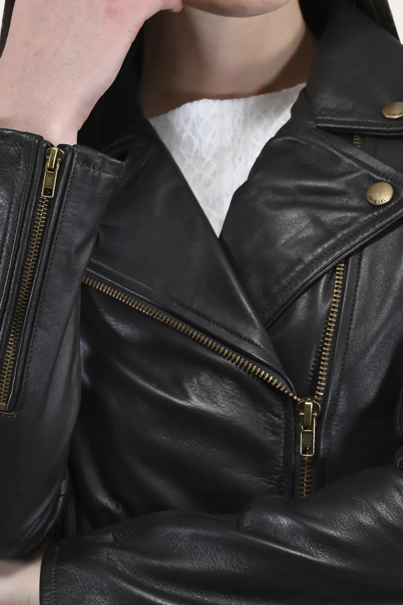 Leather Jackets^Frye Classic Biker Leather Jacket
