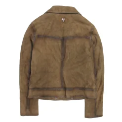 Leather Jackets^Frye Biker Jacket Dark taupe