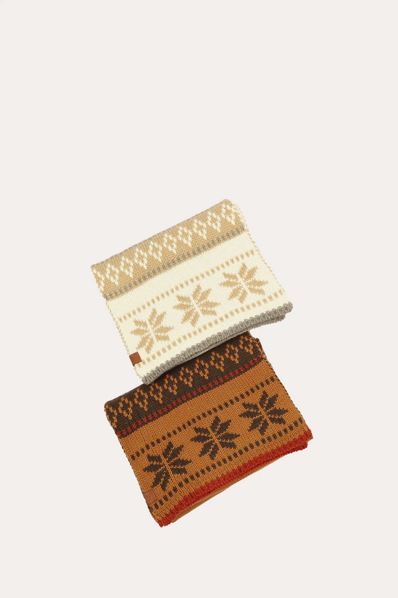 Cold Weather^Frye Fair Isle Scarf