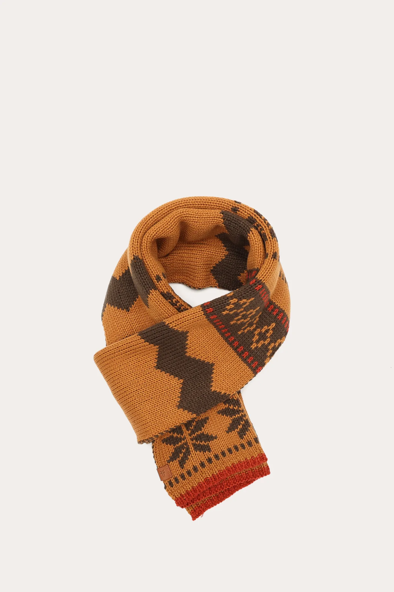 Cold Weather^Frye Fair Isle Scarf