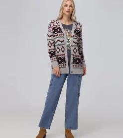 Tops^Frye Fairisle Boyfriend Cardigan
