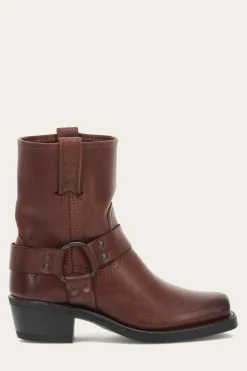 Booties^Frye Harness 8R Womens