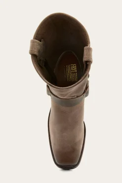 Booties^Frye Harness 8R Womens