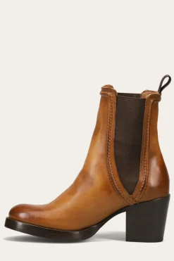 Booties^Frye Jean Chelsea
