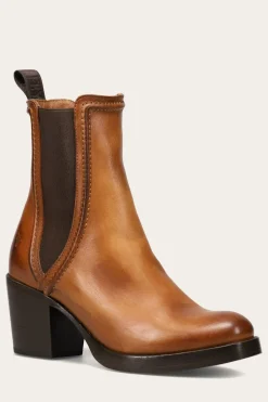 Booties^Frye Jean Chelsea