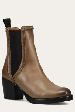 Booties^Frye Jean Chelsea