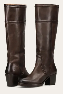 Boots^Frye Jean Tall Pull On Wide Calf