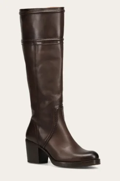 Boots^Frye Jean Tall Pull On Wide Calf