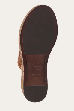 Sandals^Frye Joy Woodstock 2 Band Platform Slide