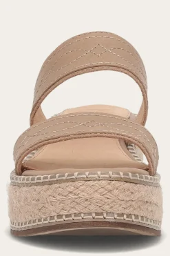 Sandals^Frye Joy Woodstock 2 Band Platform Slide