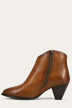 Booties^Frye June Western Shootie