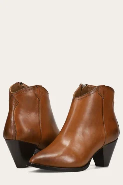 Booties^Frye June Western Shootie