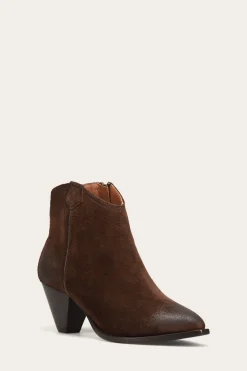 Booties^Frye June Western Shootie