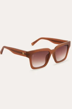 Sunglasses^Frye Lisa Sunglasses Tan