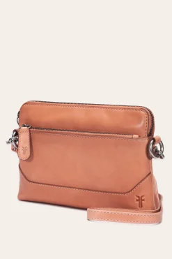 Handbags^Frye Melissa Crossbody Wristlet APRICOT