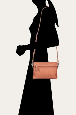 Handbags^Frye Melissa Crossbody Wristlet APRICOT