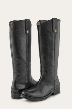 Boots^Frye Melissa Double Sole Button Lug Tall