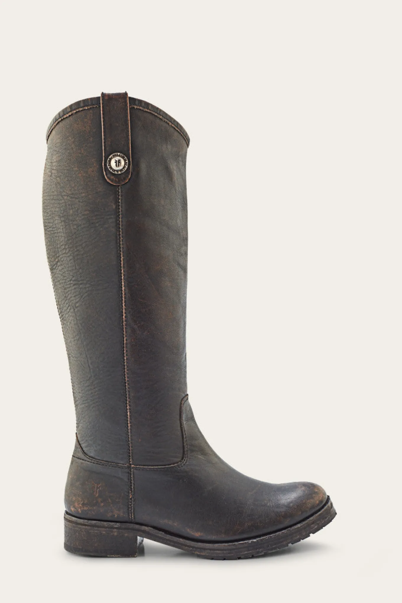 Boots^Frye Melissa Double Sole Button Lug Tall