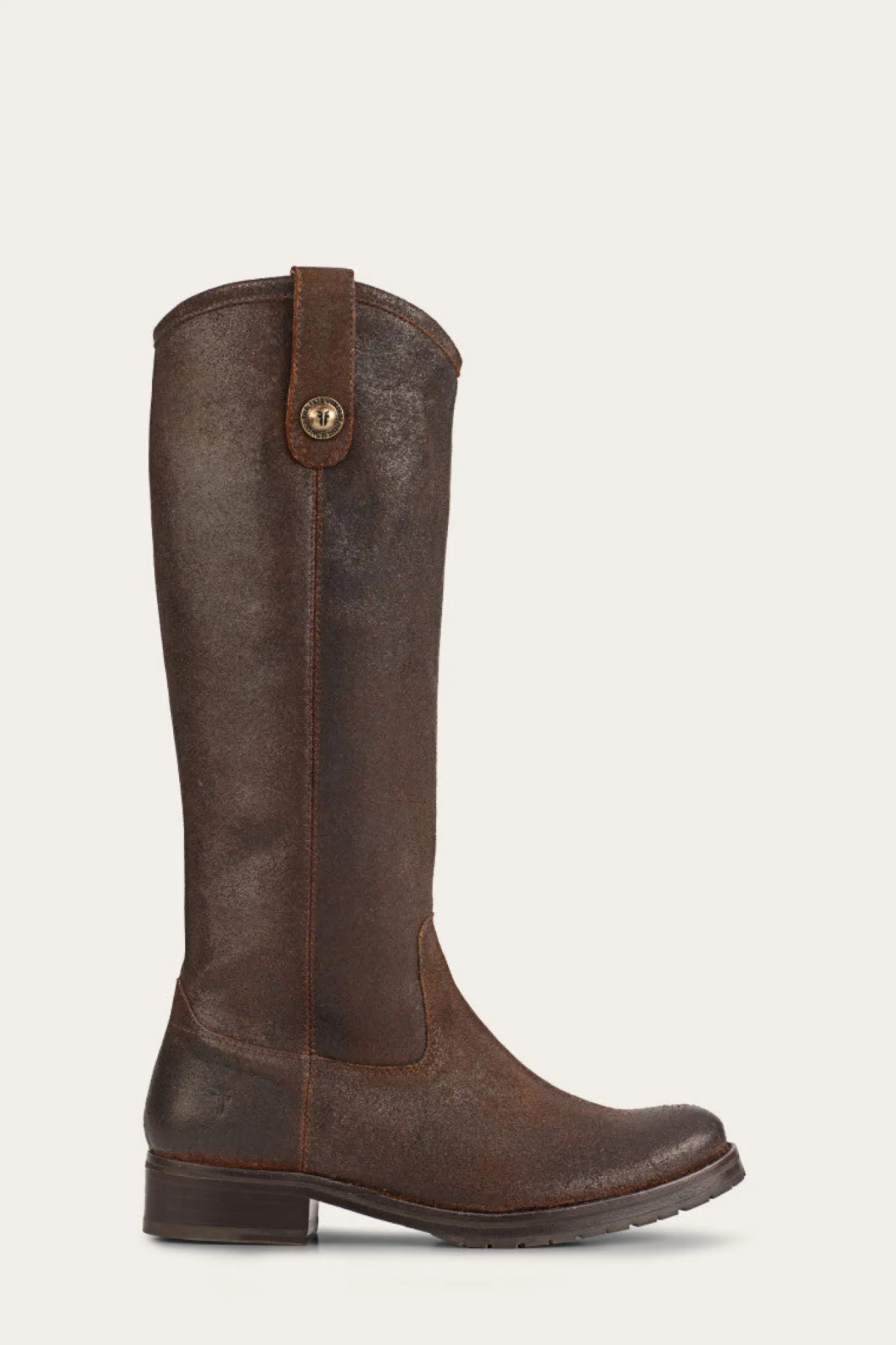 Boots^Frye Melissa Double Sole Button Lug Tall