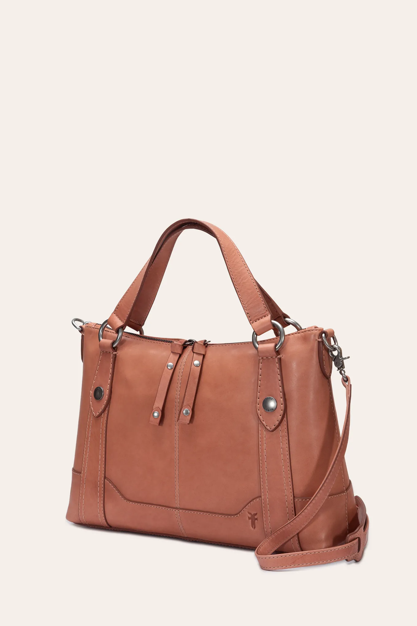 Handbags^Frye Melissa Medium Satchel APRICOT