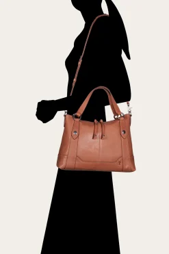 Handbags^Frye Melissa Medium Satchel APRICOT