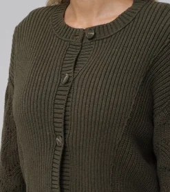 Tops^Frye Mixed Stitch Button Front Cardigan