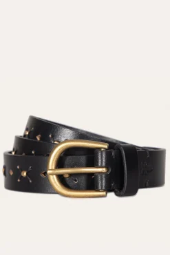 Belts^Frye 25MM Beaded Perf Belt