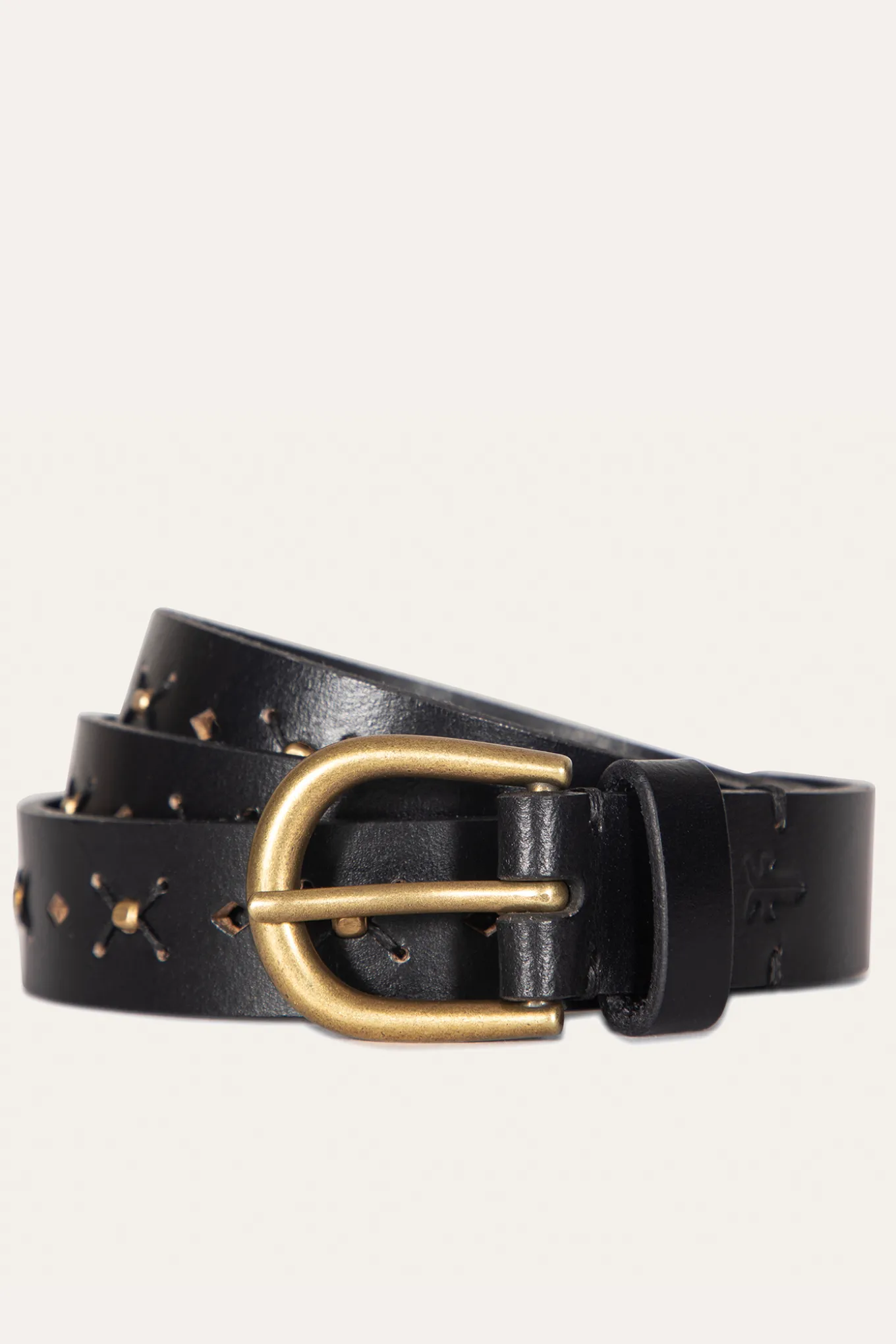 Belts^Frye 25MM Beaded Perf Belt